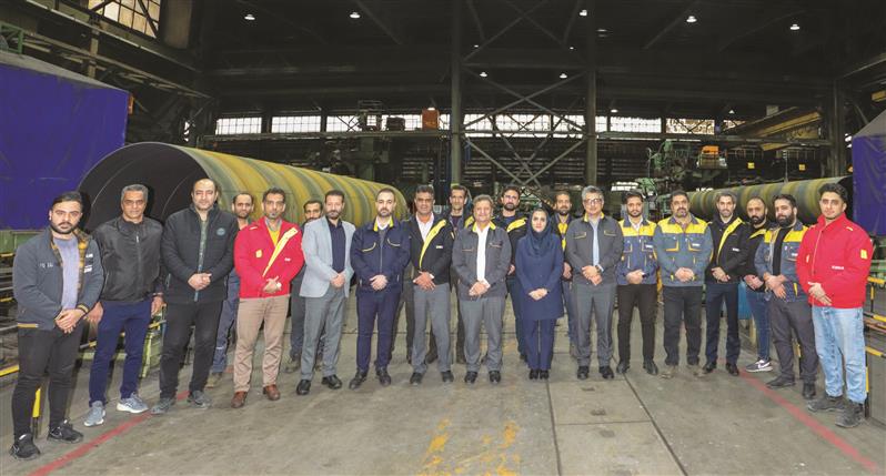 میهمانان این هفته: مدیرعامل و كاركنان شركت نورد لوله كوثر صنعت اسپادانا